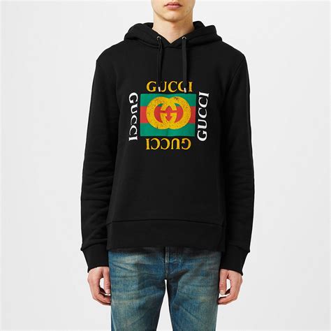 gucci logo shirt replica|gucci hoodie real or fake.